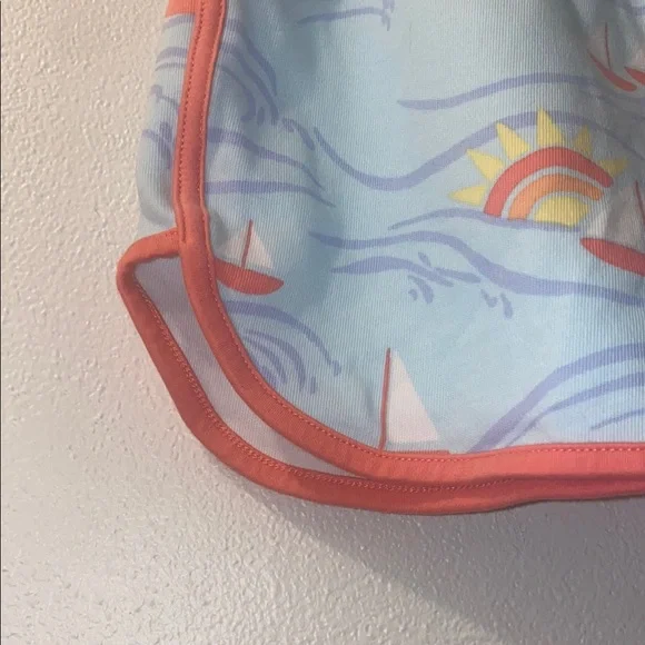 The Beaufort Bonnet Company girls size 14 Blue Shorts with Sailboat Print - Picture 5 of 8